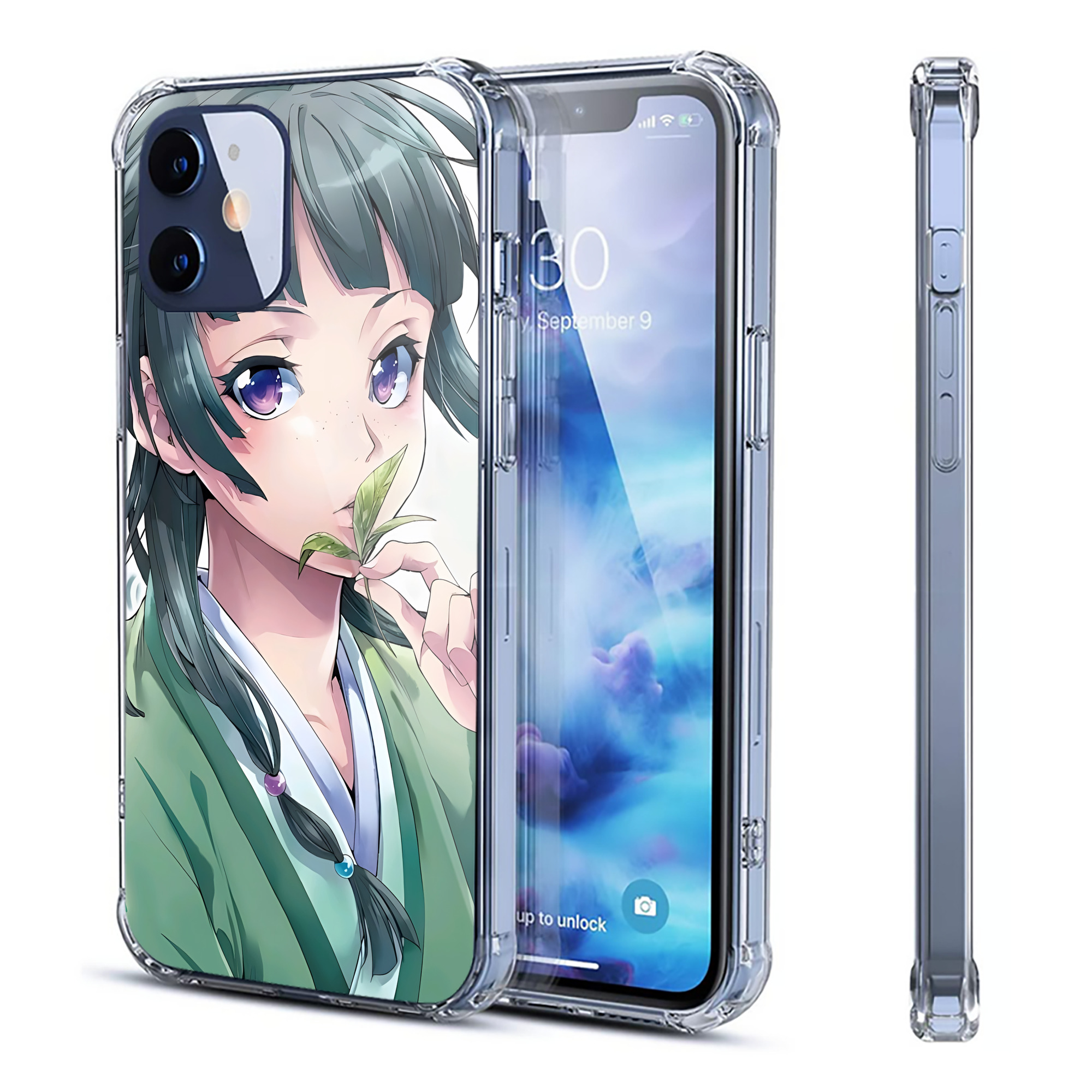 （画像用） 薬屋のひとりごと The Apothecary Diaries 【iPhone 12シリーズ対応】透明スマホケース（クリアソフトケース）
